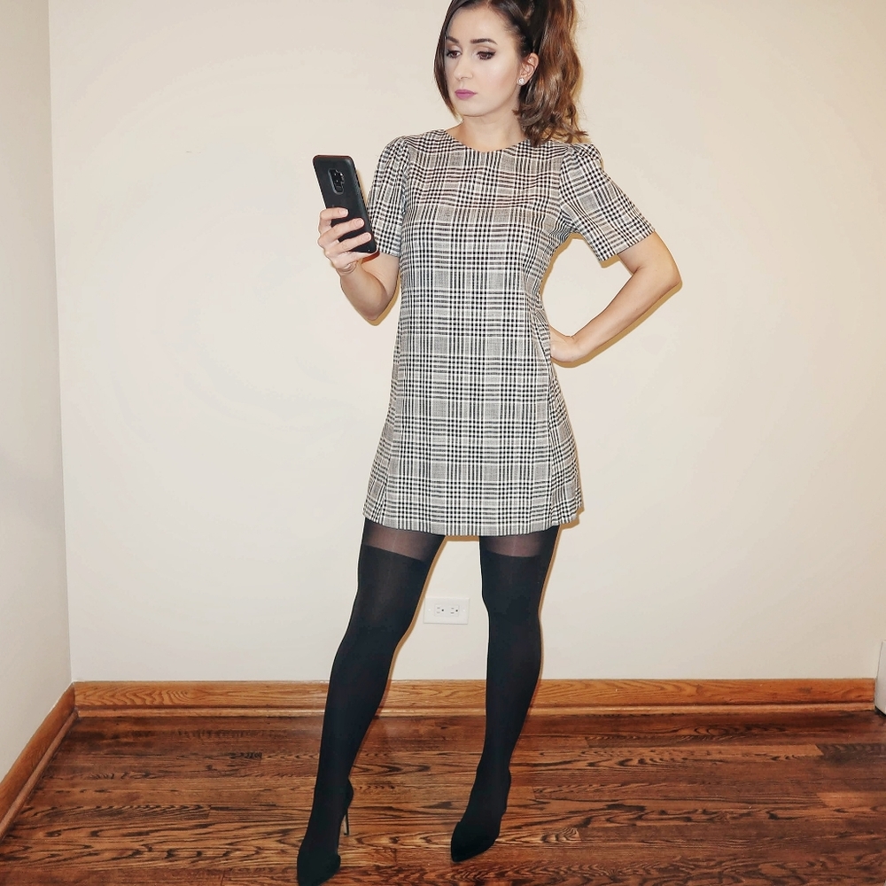 Plaid Zara Dress